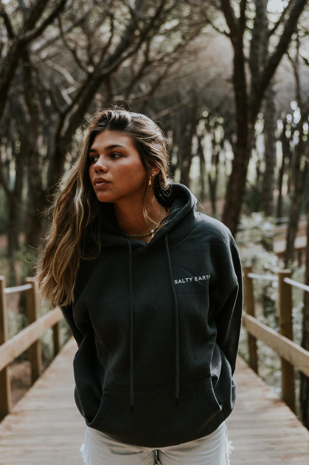 Salty Earth Classic Hoodie - Grey