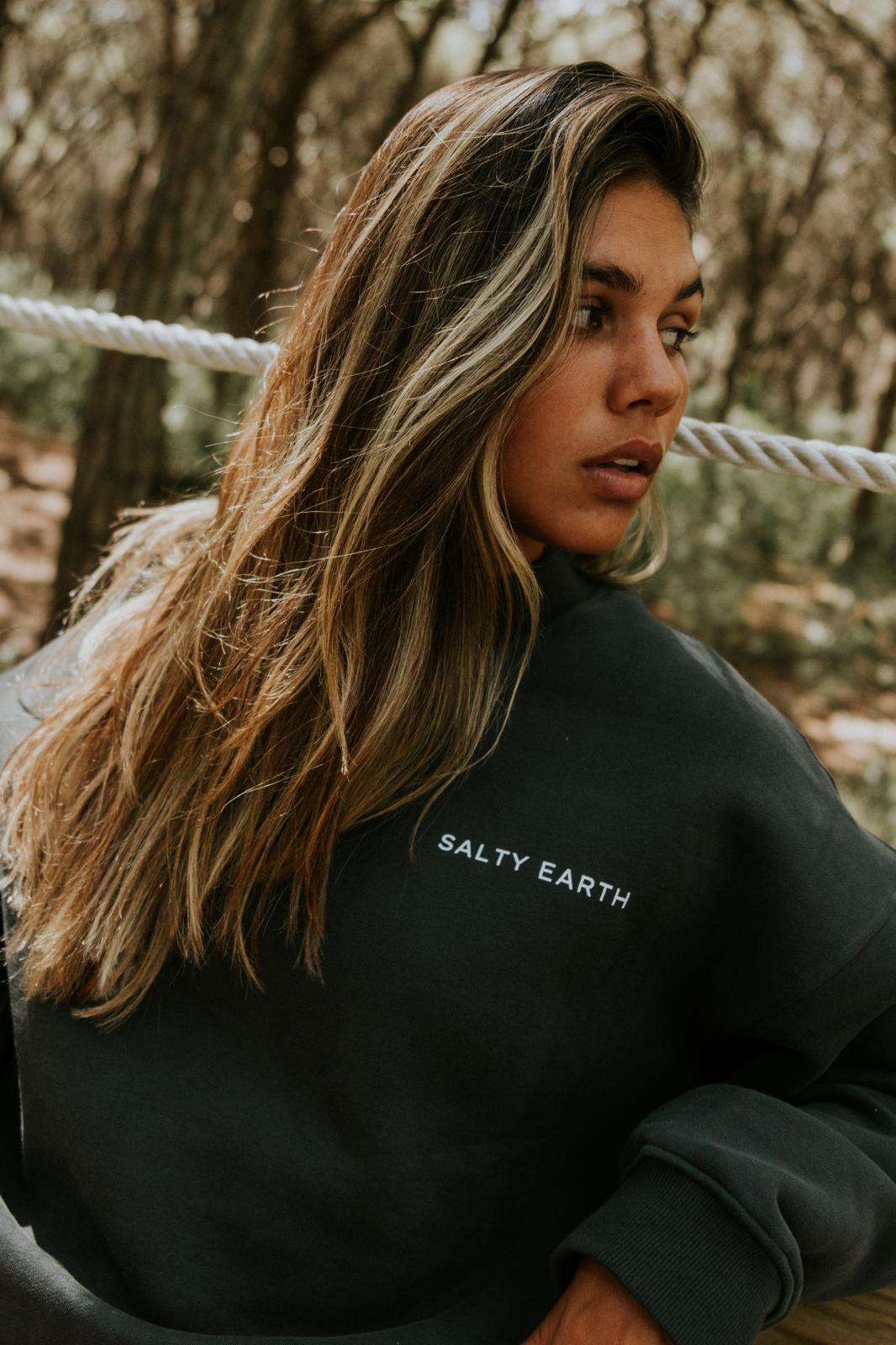 Salty Earth Classic Sweatshirt - Grey