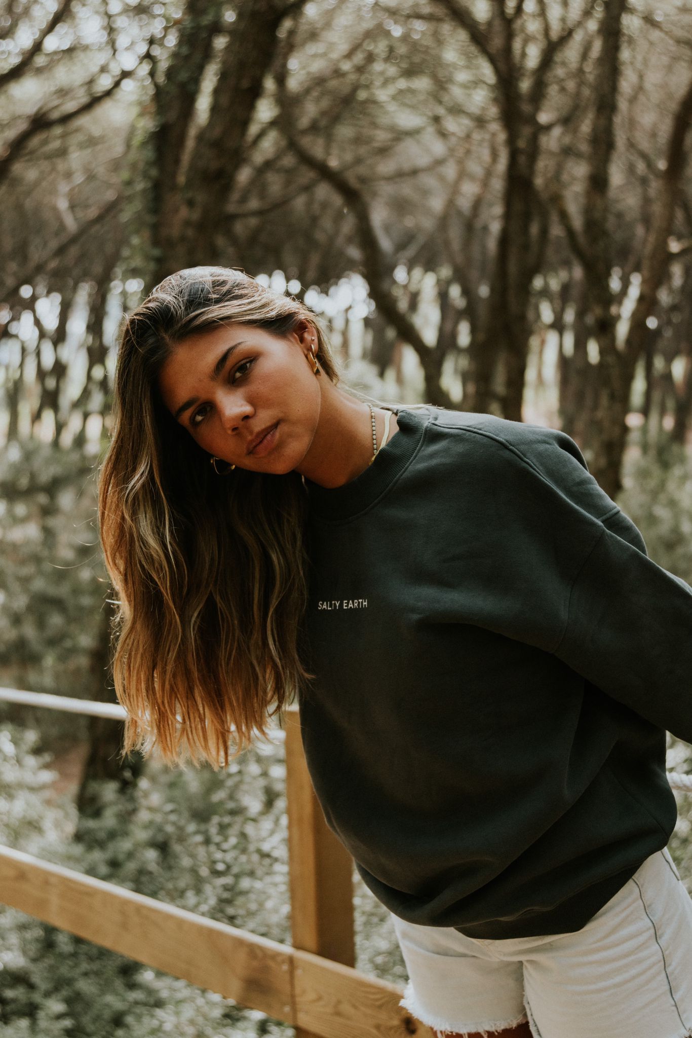 Salty Earth Essential Sweatshirt - Grey