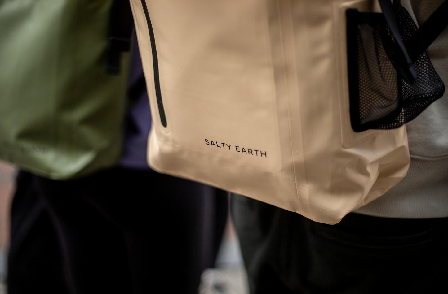 15L Recycled Dry Bag Backpack - Sand