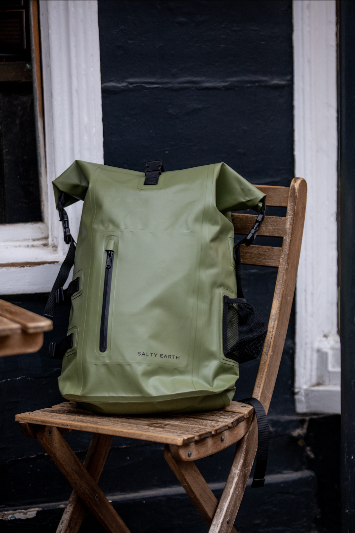 30L Recycled Dry Bag Backpack - Green