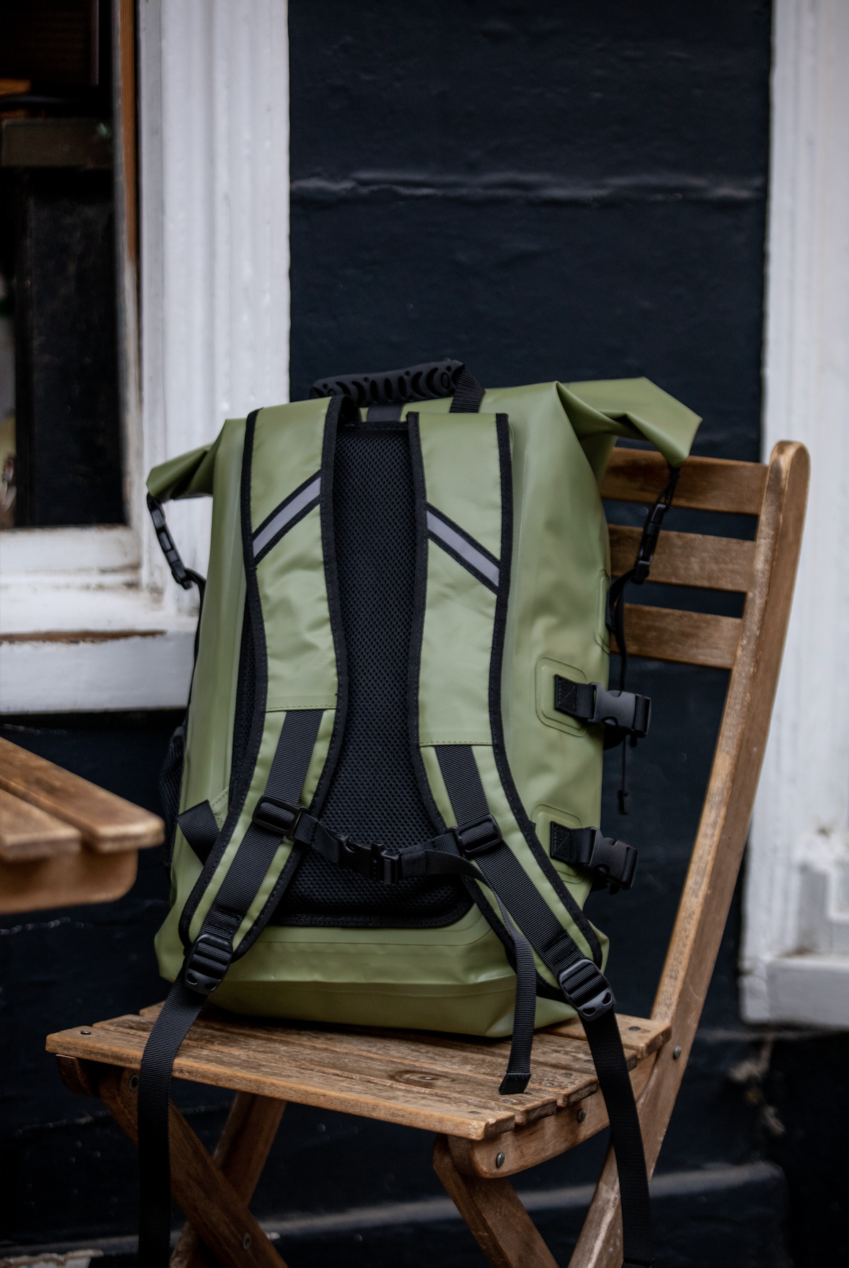 30L Recycled Dry Bag Backpack - Green