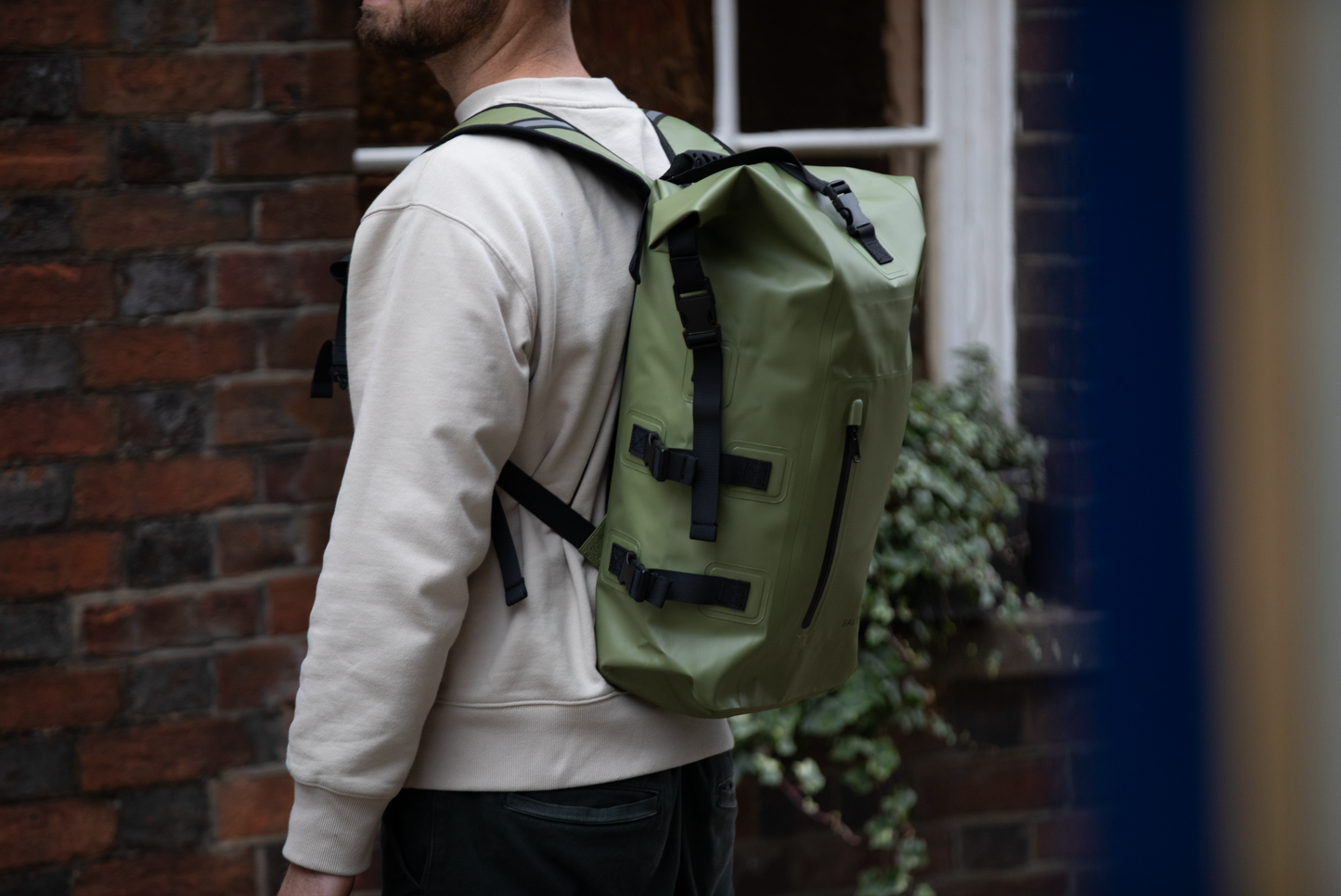 30L Recycled Dry Bag Backpack - Green