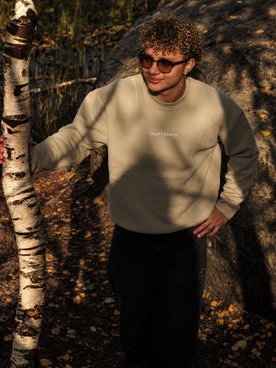 Salty Earth Essential Sweatshirt - Sand