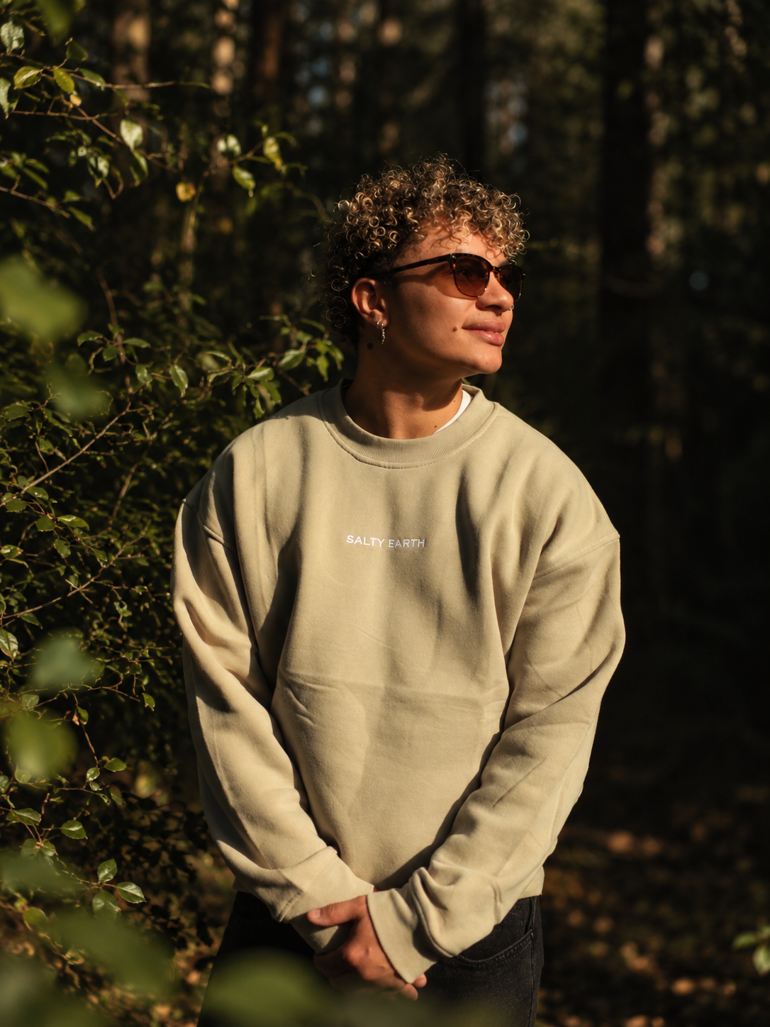 Salty Earth Essential Sweatshirt - Sand